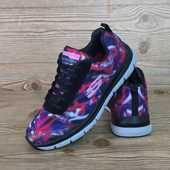 SKECHERS Work Relaxed Fit Comfort Flex Pro HC SR Sneakers - Picture 1 of 9